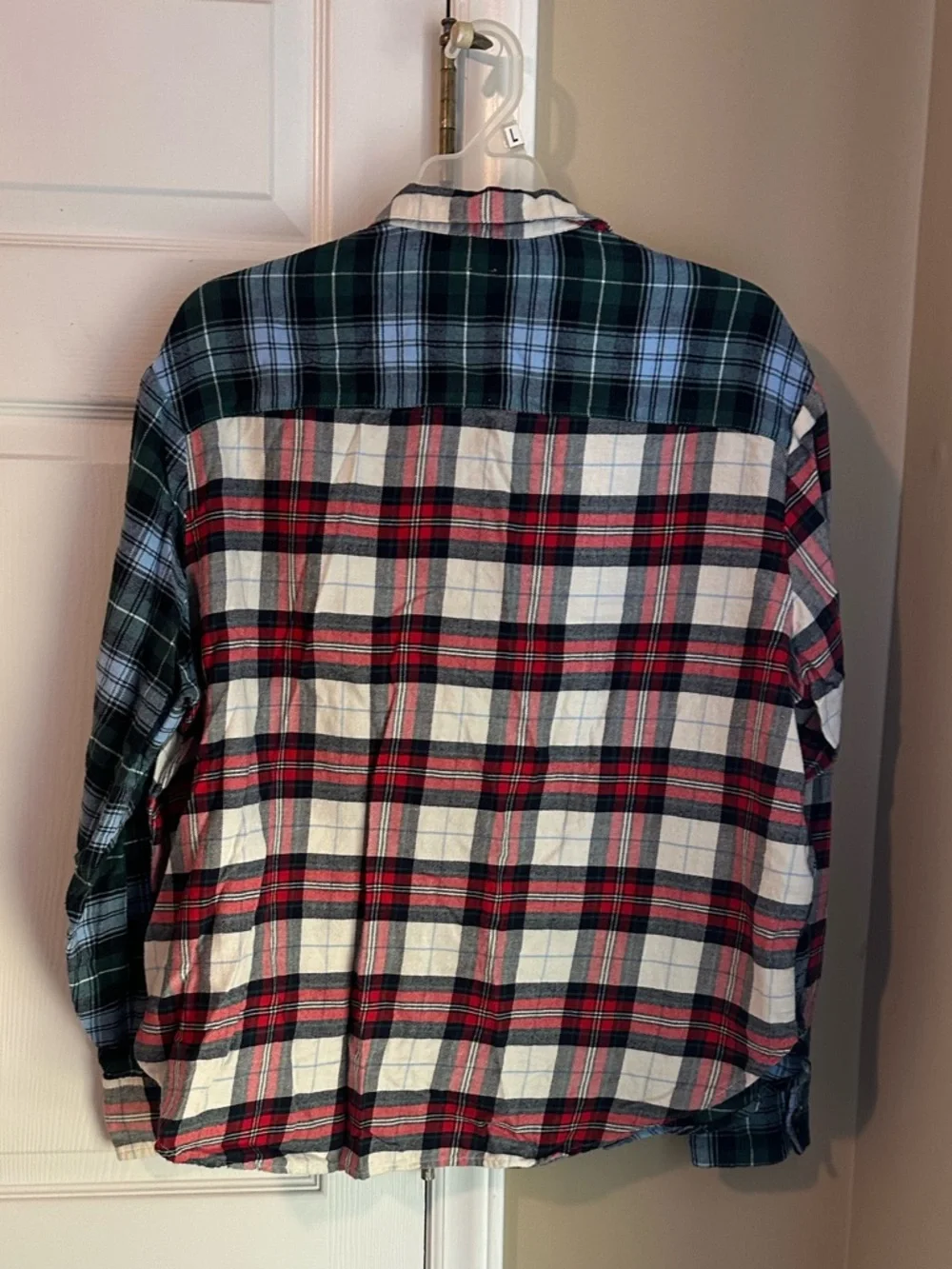 GAP Multi-Color Flannel Plaid Button-Up Shirt